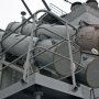 【FleetWeek 横須賀艦艇公開】あたごの煙突裏に装備されたハープーン 微妙に錆てるのがリアルさ満点なのだが