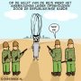 Republikeinse garde. #uitdeoudedoos #cartoon 