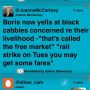 Boris one nasty vindictive c***
 @MayorofLondon
