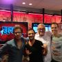 Een vrijdagavond met @paul3fm, @gerardekdom en @ernstdaniel. #3FM 