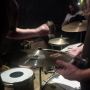 Even een saffie draaien op de cymbals