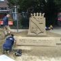 Zandsculptuur Hengelo #koningsdag