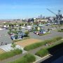 Uitzicht vanuit Ikea. 