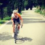 Cycling in the hills with cypresses along the road; how Italian do you want it..? #mipiace (photo© @BarbaraBarend)