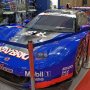 【東京モーターショー2015】スタンレー電気のブースには2009年モデルのRAYBRIG NSXが展示 ずいぶん古いのを引っ張り出してきたなｗ
