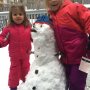 I. En M. En de sneeuwman Frosty. 