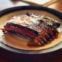 And the result: lambs spare ribs double lacquered and double grilled in the josper oven 🔥🔥 #aylarotterdam