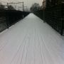 Dank @GemeenteHsum dat er zo goed gestrooid en geschoven is op de fietssnelweg naar het Mediapark. Echt toppie! 