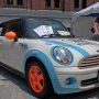 【LEVOLANT CARS MEET 2016】SDESIGN社は塗って剥がせる液体ラバーフィルムを施工したミニを展示 これは痛車海苔向けのアイテムじゃなイカ！ 