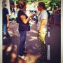 Doing an interview on local food culture for the festival radio of festival Witte de With with @mirjamdewinter #wvwdw