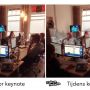 EXCLUSIEF: De redactie van @iCulture, voor en tijdens de keynote.