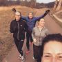 We have a new running member #auntie #bartelse #preparations #mr15 #running #kralingseplas #happiness