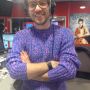 Zometeen eens kijken of @FredvanLeer mn nieuwe trui kan appreciëren. Of is t een modeflater?