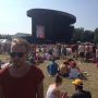 Gezellig op @RockWerchter, live op je radio nu tot 12 uur met de hele wereld en je moeder live! Wat n line up. #RW13  