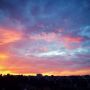 燃えるようなリスボンの夕焼けに、明日からの撮影の成功を祈りました。
