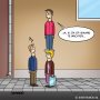 Wachten. #cartoon