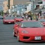 【蔵の街スーパーカーパレード】今回はフェラーリのモデナ率がやたらと高かった てか助手席のにーちゃん何やってんすか？ｗ