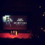 Look very tiny @martinkoolhoven with @emiliajonesy and @dakotafanning shining at the premiere of #brimstonemovie
