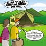 ALLES OP DEZE CAMPING DRAAIT OM MIJ! #cartoon