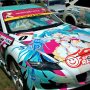 【第11回館林痛車ミーティング】GSRの初音ミクSLS(2015年)の完全レプリカなRX-8 今度は痛Gに展示されてた同デザインのガヤルドさんも久々に見てみたいような 