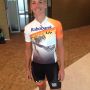 Our @irisslappendel showing the new race kit! #Season2014