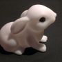 Little rabbit glows all kind of colors <3