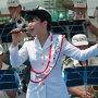【艦艇公開 in 大洗2017】今回はさわぎりの一日艦長に就任されたシンガソングライターのオニツカサリーさんと音楽隊のコラボで茨城ゆかりの曲も数曲演奏されました 締めが茨城県民の歌とか斜め上の選曲だったｗ