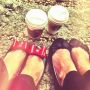 #Starbucks en #Zomerschoentjes in het #Vondelpark....Life is good!!!