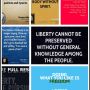 Lock up your libraries if you like; but there is no gate, no lock, no bolt that you can set upon the freedom of my mind.
