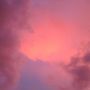 Purple skies over Amsterdam