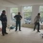 Vloertje leggen dit weekend. Nu nog parket erop en het ziet er weer top uit. 