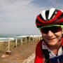 Op de fiets naar het Holland Huis. Rugzakje op en langs de kust naar Ipanema. Geen straf, de fiets is het beste vervoermiddel! #TeamNL #Rio2016