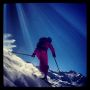 Yeah! @tessas @tessasterkenburg shredding that mountain!!!