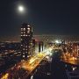 Moon over the new marina 
#boerengat #Rotterdam