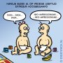 Extreem hoogbegaafd. #cartoon 