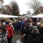 Druk bij kerstmarkt Diepenheim