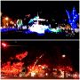 昨夜は広島うぇーい！夜の大通りイルミネーション、白＆青や広島ならではの紅葉色(?)もキラキラしてたよー！