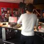 In de studio van #3FM voor de presentatie van het @CoenenSander Show Spel!