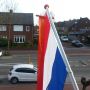 Vlag hangt. Met wimpel uiteraard. #troon #koninginnedag