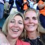 #samenmet @arianbuurman op het #RHWC2014 voor de halve finale dames #spannend!!!!
