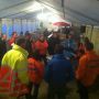 ochtendbriefing voor vrijwilligers kranen en parkeren #Grachtenrace 