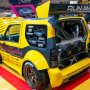 【東京オートサロン2017】日産SR20型を搭載し最高出力400psに魔改造されたジムニー「Yellow Bullet 2」 