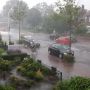 Net op tijd binnen... #stortbui #weeroverijssel