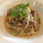 パスタ【牛すじ煮込み ごぼうのオイルソース 生姜風味】超絶おいしぃ！！
