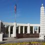 Gedenkplek aanslag JFK en tegelijk 'geboorteplek' Dallas: Dealey Plaza