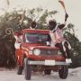 Goin' through the family album - Sinterklaas cruisin in our Jeep in Dubai ca 1981