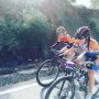 What a great and hard race! Tomorrow defending the jersey with Margot #day1 @cblancabikebikerace