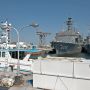 【FleetWeek 横浜艦艇公開】では新港埠頭を離脱！