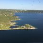 #APDAir1 confirming Lake Travis is full. View of Windy Point looking towards the city. #WhatTheHelicopter 