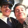 Vandaag met mijn grote vriend Johnny Kraaijkamp!!! Op de Tinus set!!!  Haha lekkere dag!